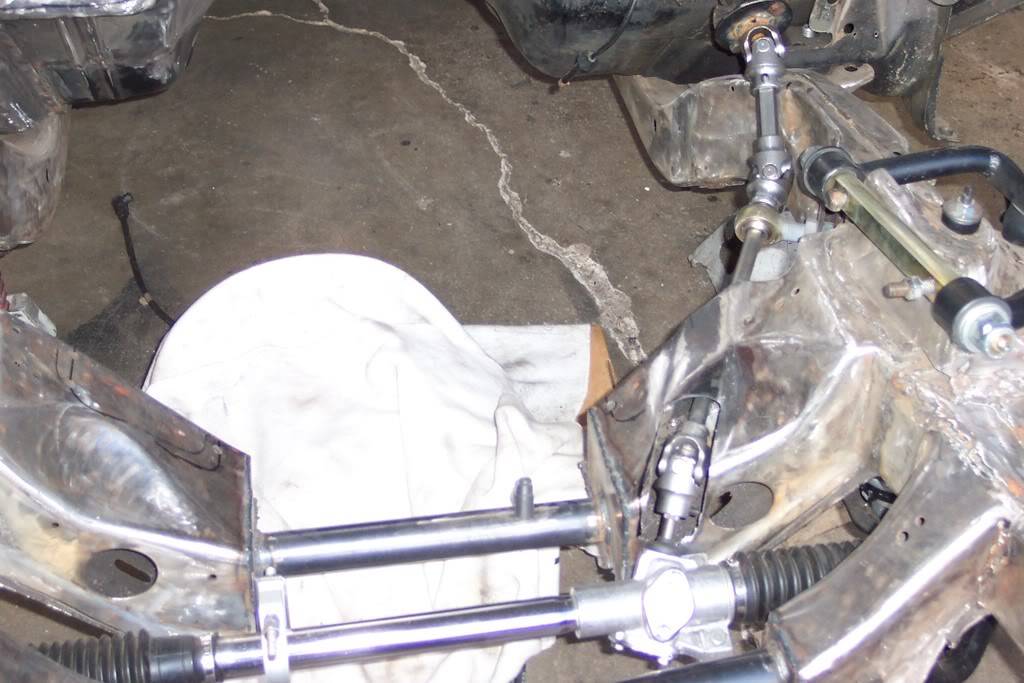 changed rear suspension