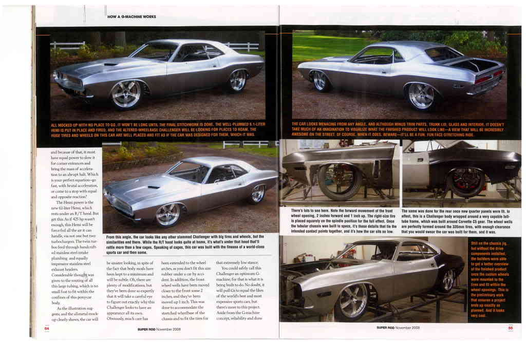 Bruning Auto Design: 70 Challenger Build - C5 suspension, SRT8 Hemi ...
