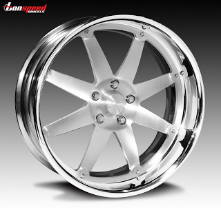 BONSPEED WHEELS Intense Polished Center Cap – 3 Threaded Screw-On