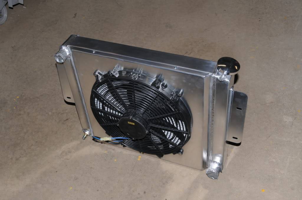 Advice for Aluminum Radiator w/Puller Fan Kit