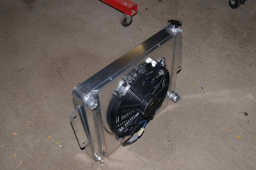 Advice for Aluminum Radiator w/Puller Fan Kit