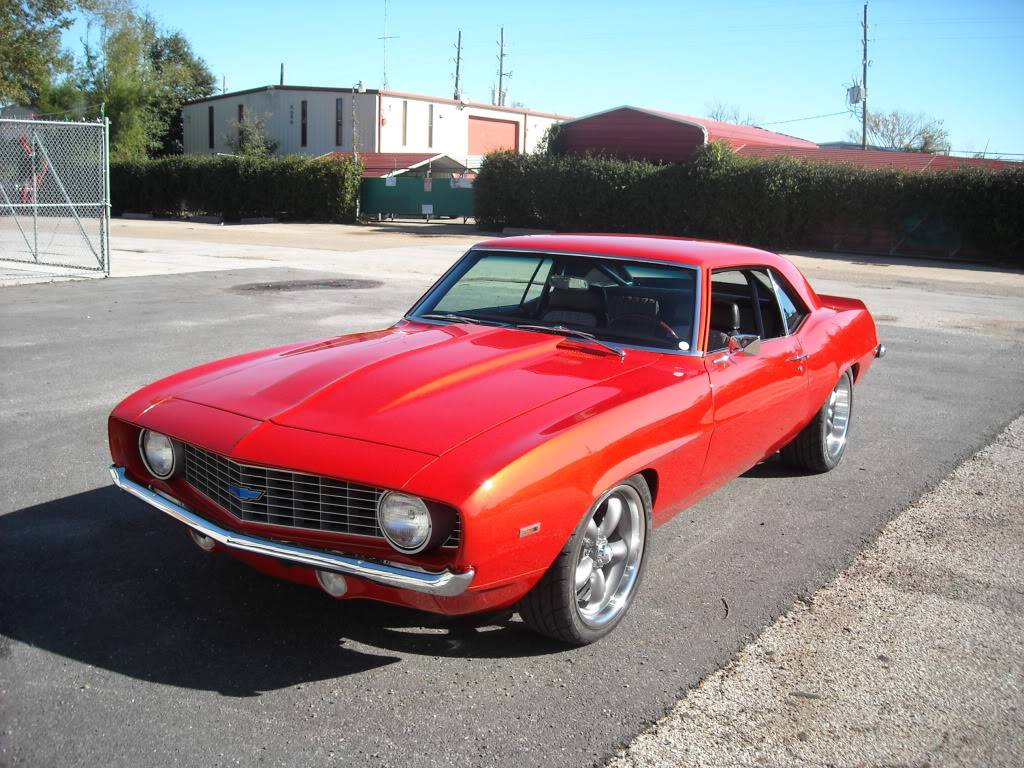 69 camaro in Atomic Orange