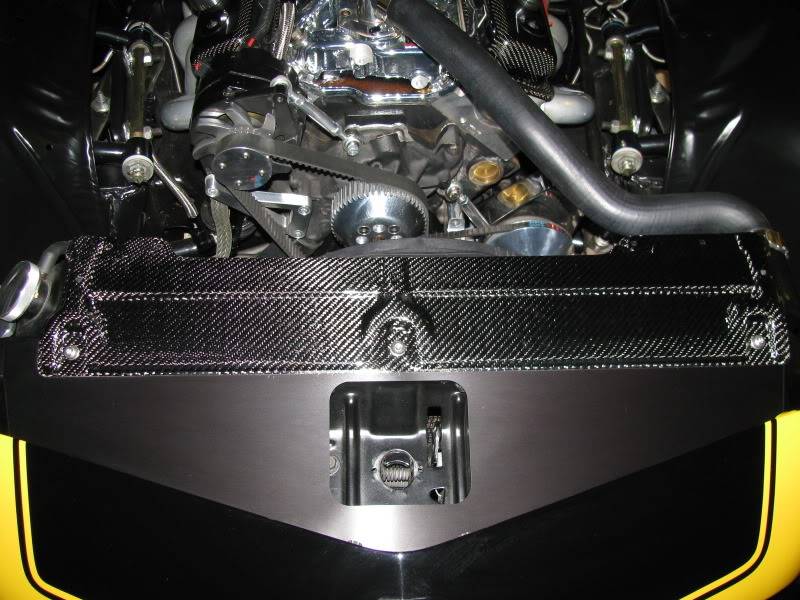 New Carbon Fiber Radiator Cover.....