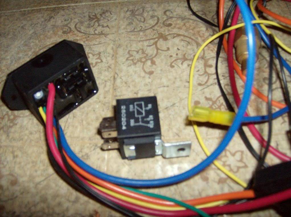 Installing electric fan need help