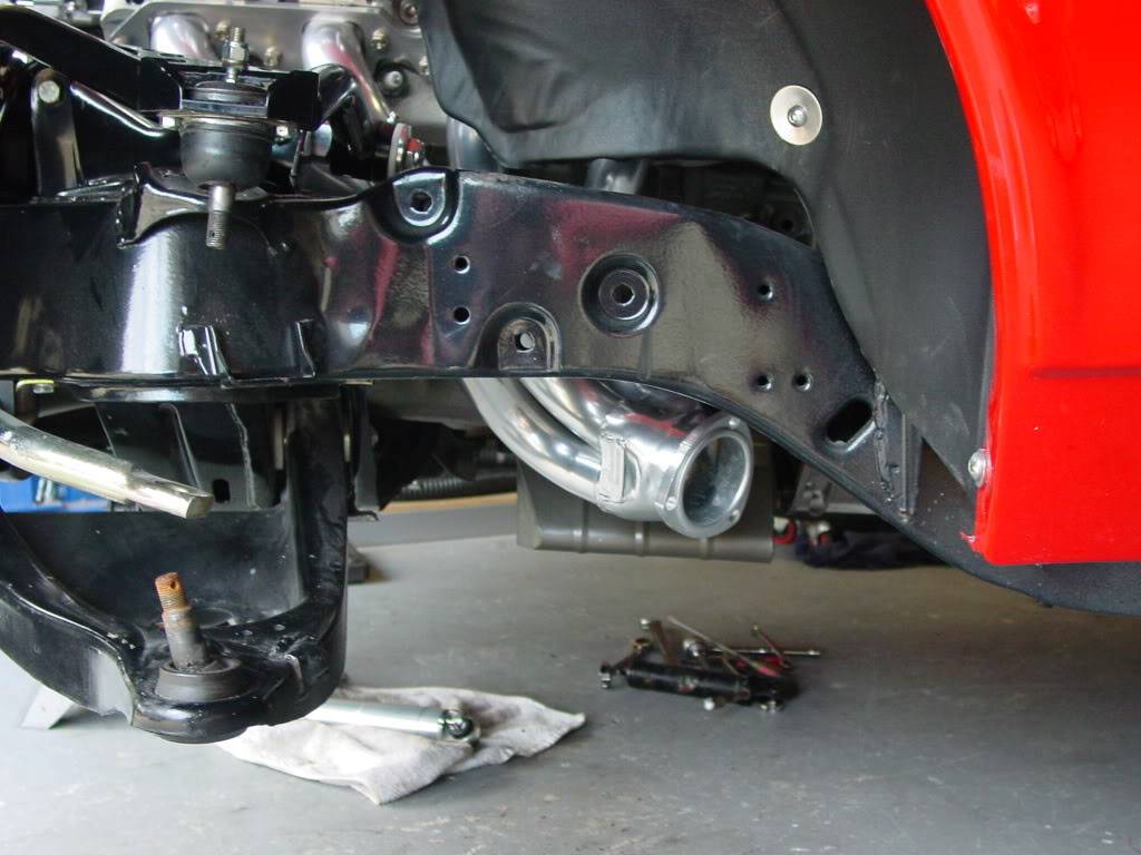 Just installed Sanderson BB2 headers on by BBC 67 camaro