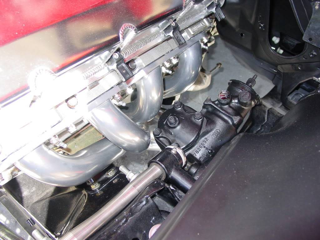 Just installed Sanderson BB2 headers on by BBC 67 camaro