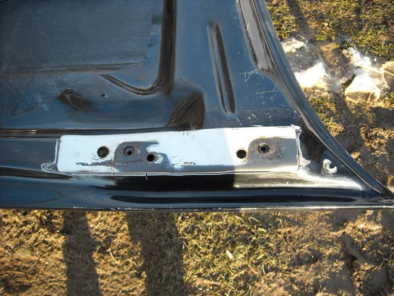 Fiberglass hood repair