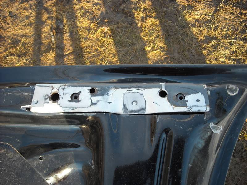 Fiberglass hood repair