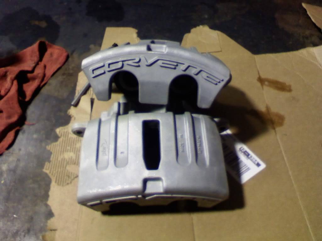 What color for C5 calipers?