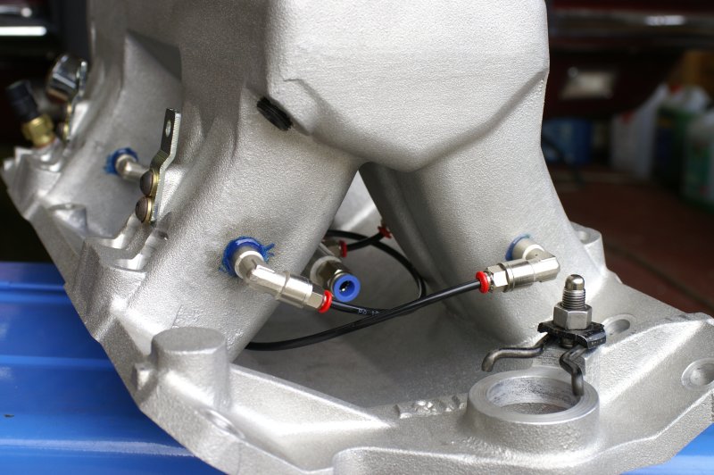 Water Injection Motorcycle Pictures of my water injection in manifold