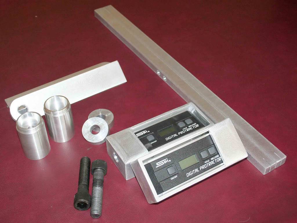 Caster/Camber and Toe gauge tool (homemade)