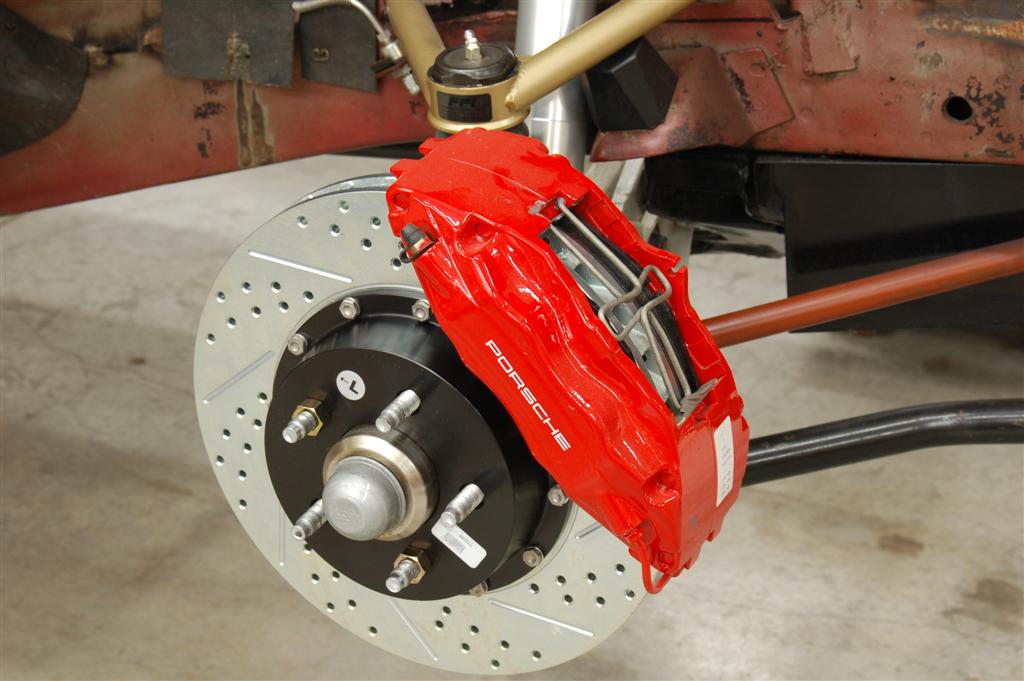 Baer rotor's, Porsche calipers!