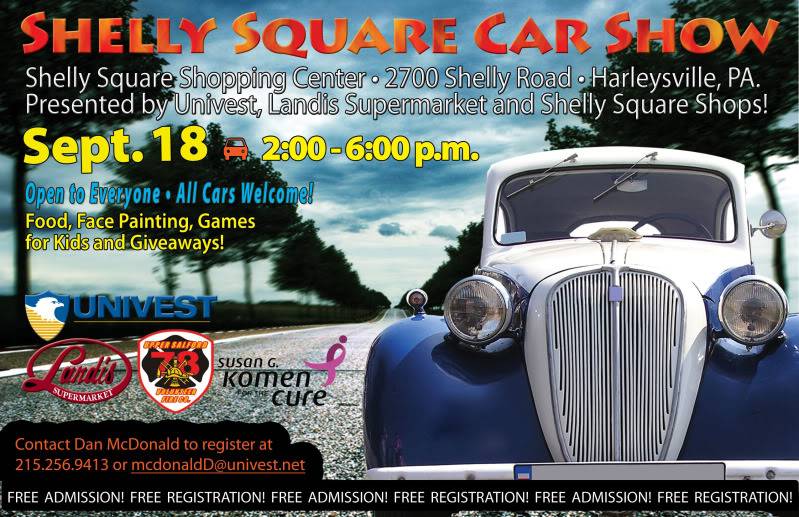 Sept 18 Harleysville PA show 19438