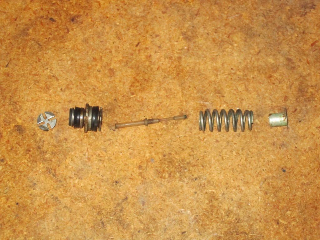 Gutting a proportioning valve