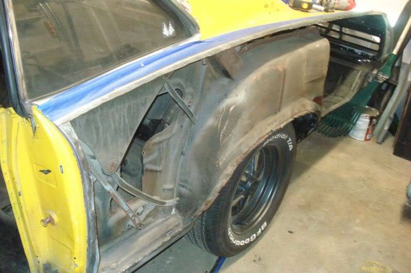 1967 GTO body replacement project "NEVER FINISH"