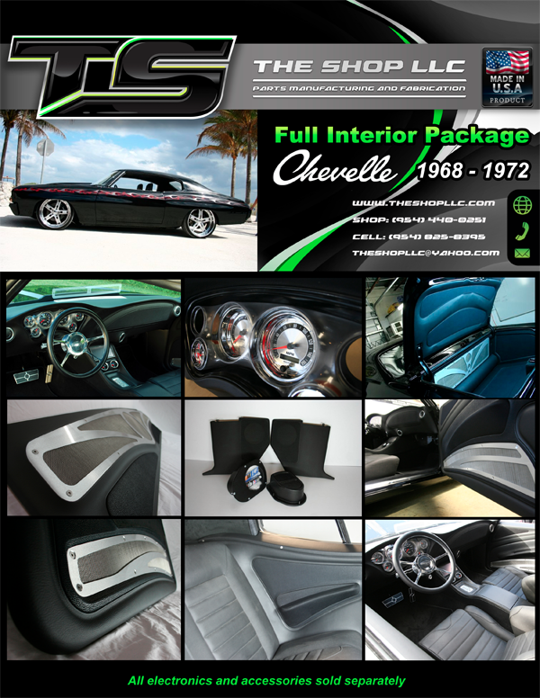 Full Production Interior 68 72 Chevelle