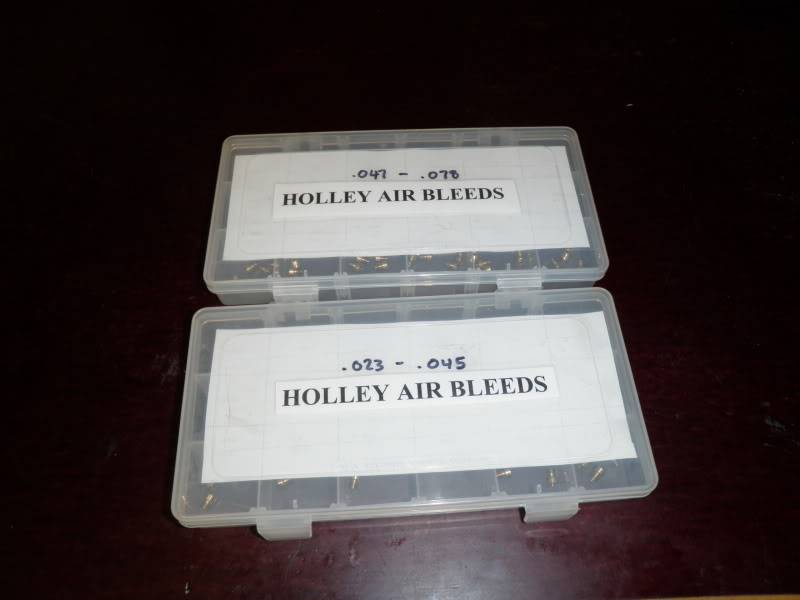 thumbnail image 2 of Holley Style Carburetor Air Bleeds – 16-Pack Assortment (Sizes 29-90) – Fits Quick Fuel, AED 2 of 5