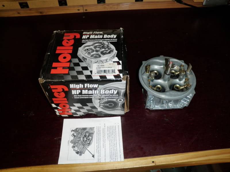 Holley Air Bleed Kit and HP Main Body
