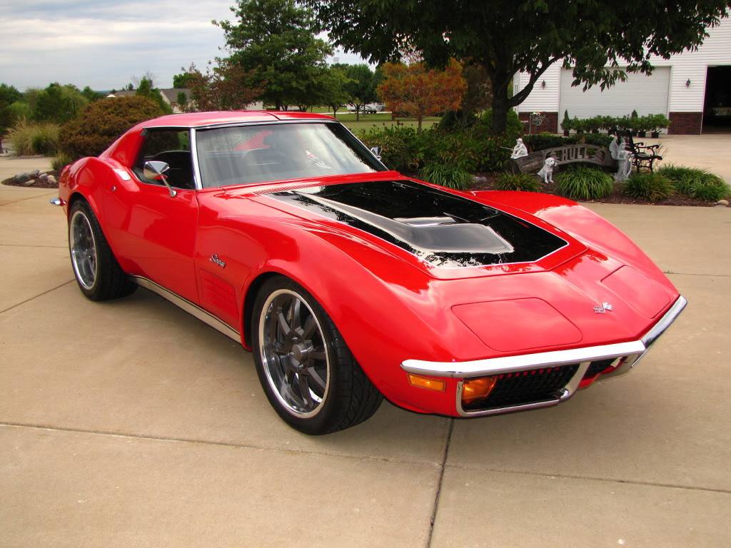 Rushforth Black Widows on 72 Corvette