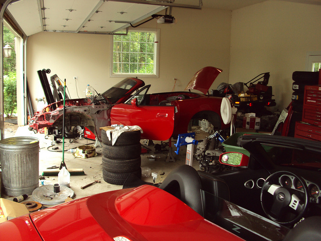 miata+ v8+ sticky tires= race car??