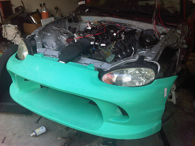 miata+ v8+ sticky tires= race car??