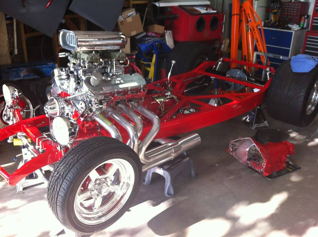 TH400 Trans + LS swap flex plate