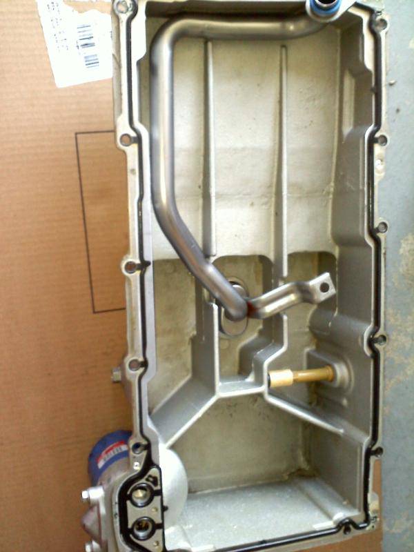 LS3 oil pan / tray and pick up tube