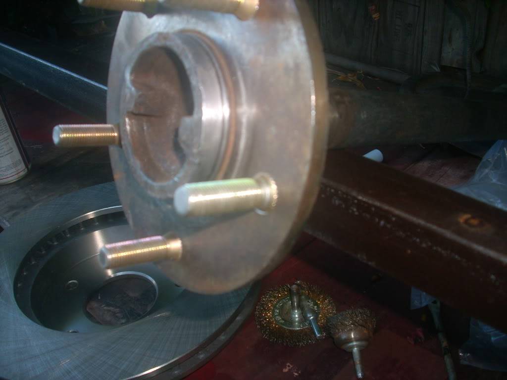 How hard is it to add bigger studs on the car?