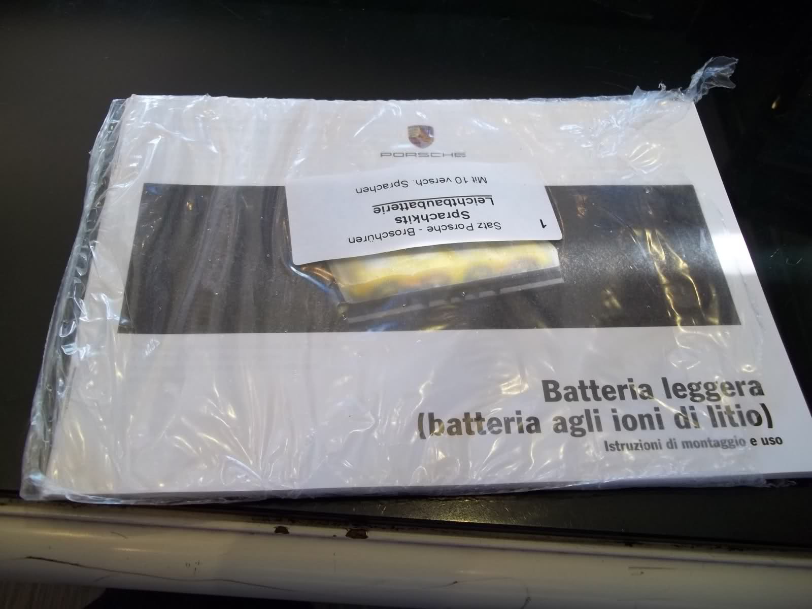 Porsche 12V Lithium-Ion (LiFePO4) Battery Service & BMS Diagnostics - OEM 9Y0 915 105