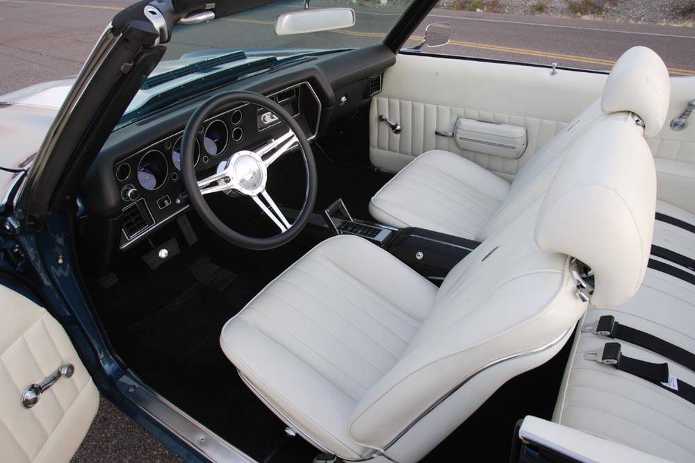 1970 Chevelle Convertible Interior For Sale