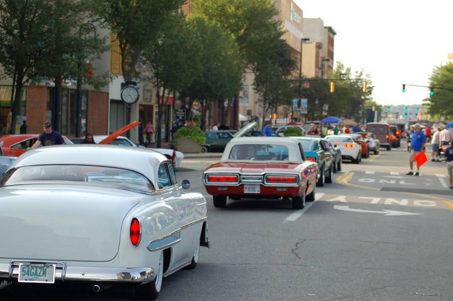 Cruising downtown manchester nh