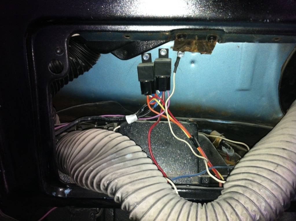 Vintage Air Gen IV where did you mount your relays and circuit breaker?