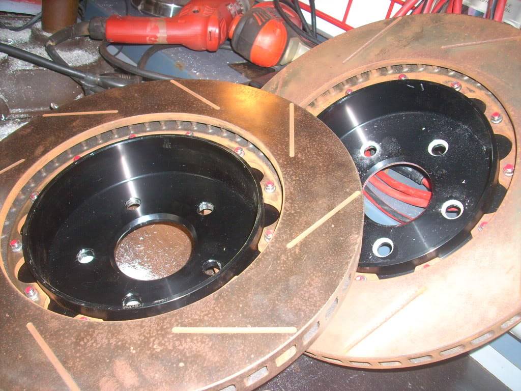 Drilling Rotor Hat for Larger Studs