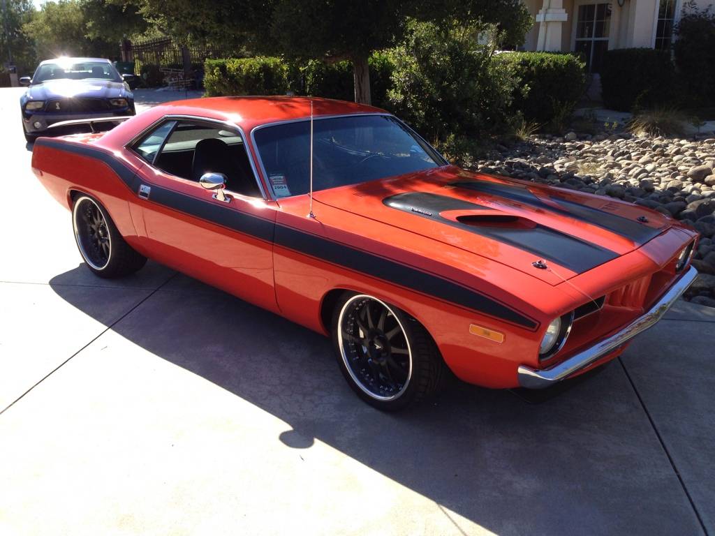 1972 Cuda all finished