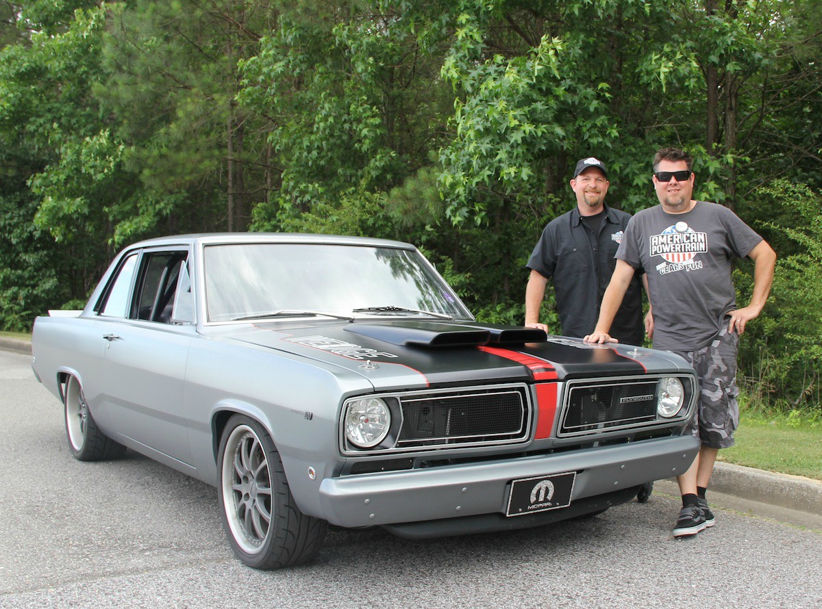 American Powertrain's 1968 Plymount Valiant on Forgeline ZX3P Wheels