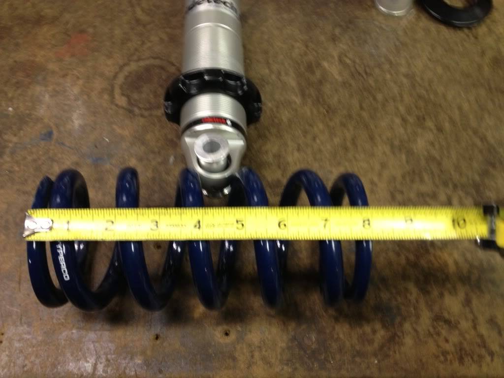 Ridetech Coilover Ride Height Adjustment