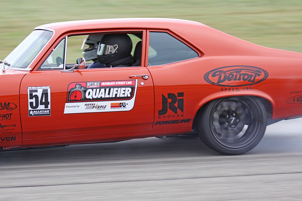 Billy Utley's Refreshed Inferno Orange 1972 Nova on ZX3R Wheels