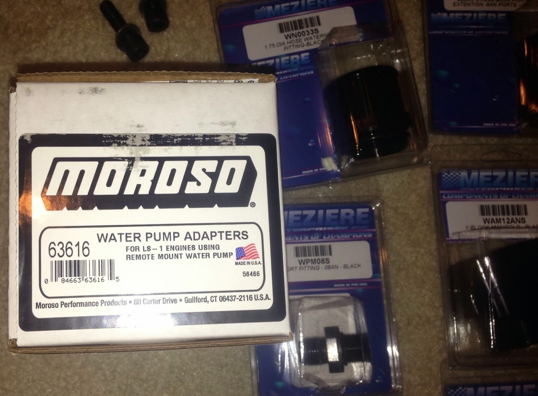 NIB Meziere remote water pump and accessories for LS