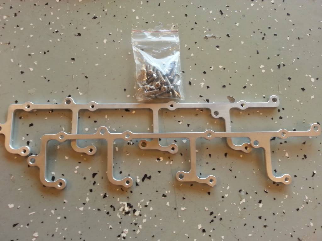 LS1/LS6 billet aluminum coil pack brackets