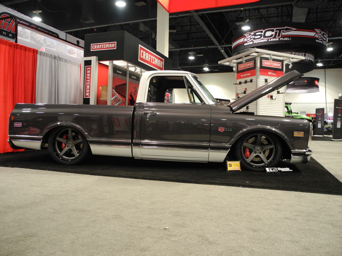 Roadster Shop's '69 Craftsman Tools Chevy C-10 on Forgeline CF3C ...