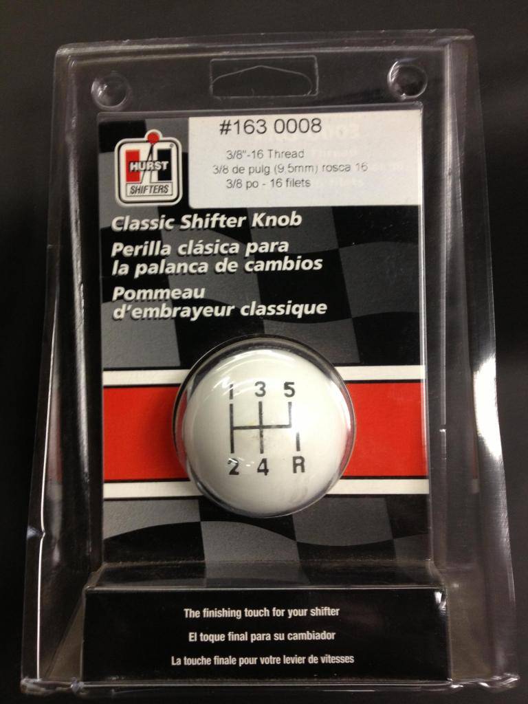 Genuine Hurst 5 speed shifter ball