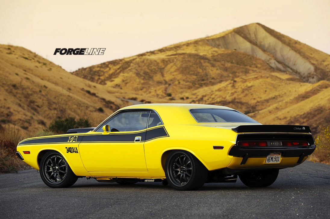 Hotchkis E-Max '70 Dodge Challenger on Forgeline ZX3R Wheels