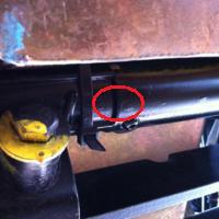 Power steering rack and pinion leak