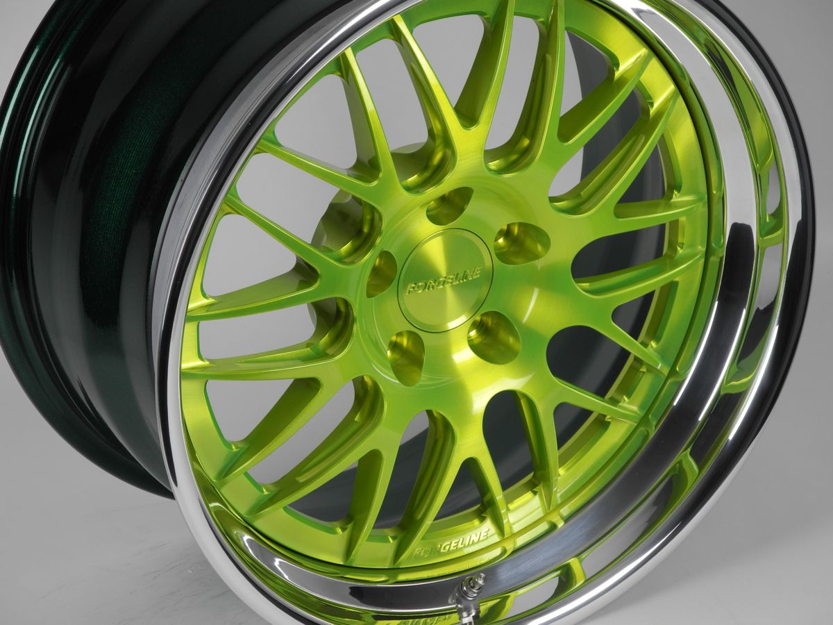 Forgeline Gx3 Finished In Fury Green