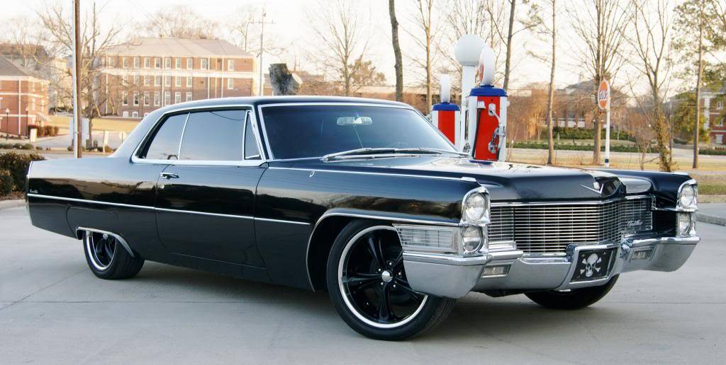 Fsft 1965 Cadillac Coupe Deville All Black And Sinister 73k Miles
