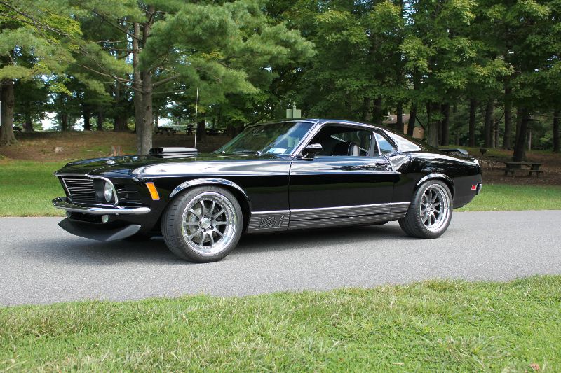 1970 Mach 1 Mustang on Forgeline ZX3R Wheels