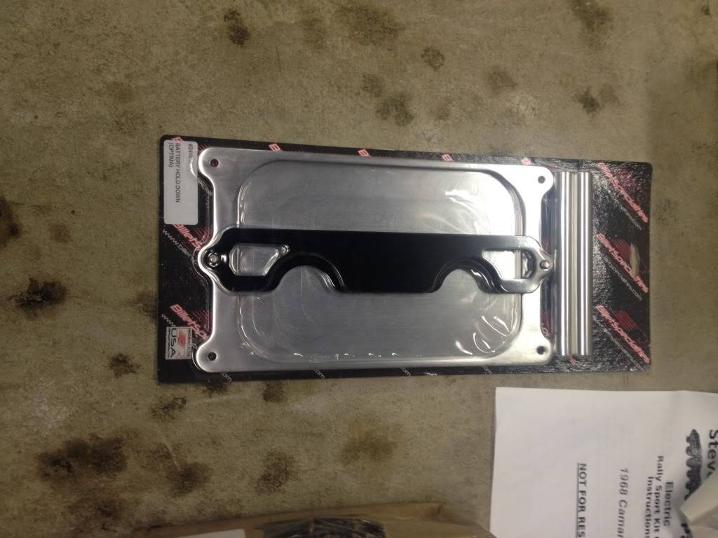 Brand New Battery Relocation kit for Trunk/Billet Battery Mount and all Components