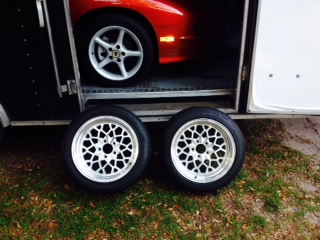 Trans AM Billet Snowflake Wheels (17 x 9.5) With New BFG KDW tires