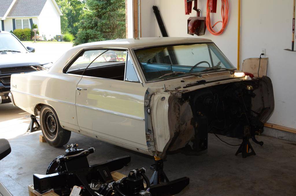 65 NOVA PATINA SMALL TIRE BUILD visual data 4