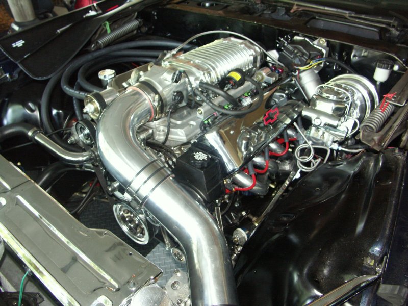 1971 camaro ls2 swap header help